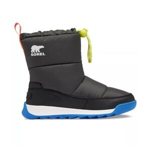 Sorel Kids Boots Black and Blue
